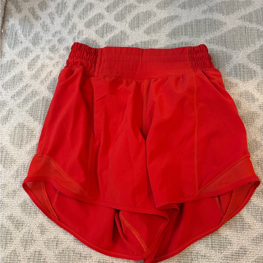 Hotty Hot Low-Rise Lined Short 4", size 0